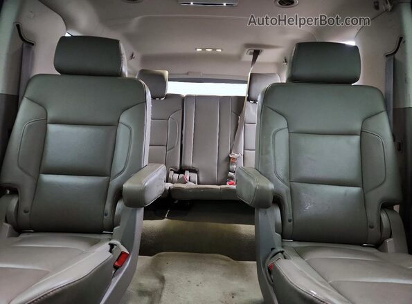 1GNSCJKC0GR324320 2016 CHEVROLET SUBURBAN Brown Вид задніх сидінь