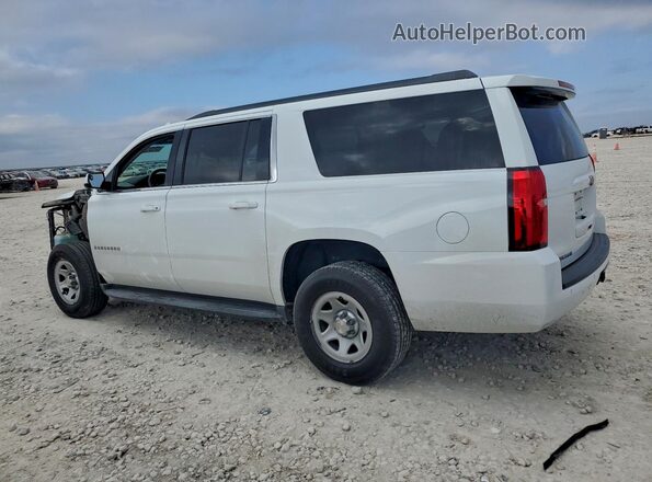 1GNSCKEC0KR172551 2019 CHEVROLET SUBURBAN Белый Задняя левая четверть