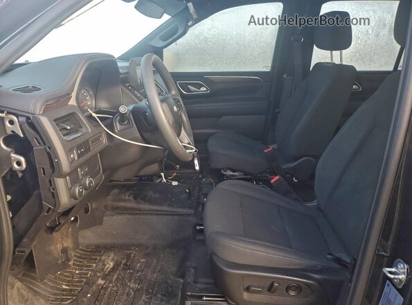 1GNSCLED2RR164587 2024 CHEVROLET TAHOE Black Вид салону спереду