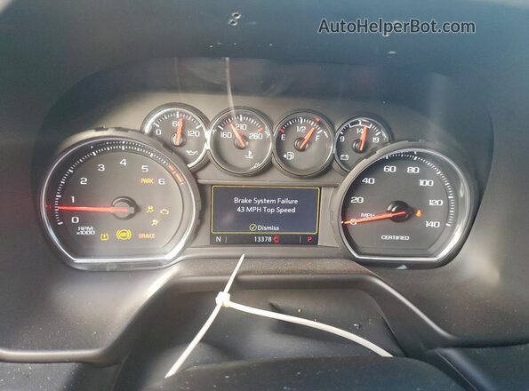 1GNSCLED2RR164587 2024 CHEVROLET TAHOE Black Вид щитка приладів