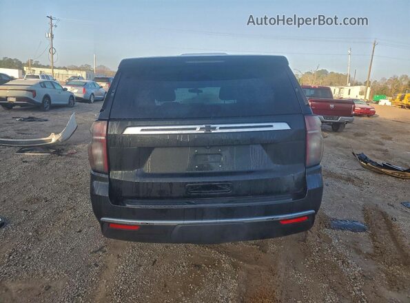 1GNSCLED2RR164587 2024 CHEVROLET TAHOE Black Вид ззаду
