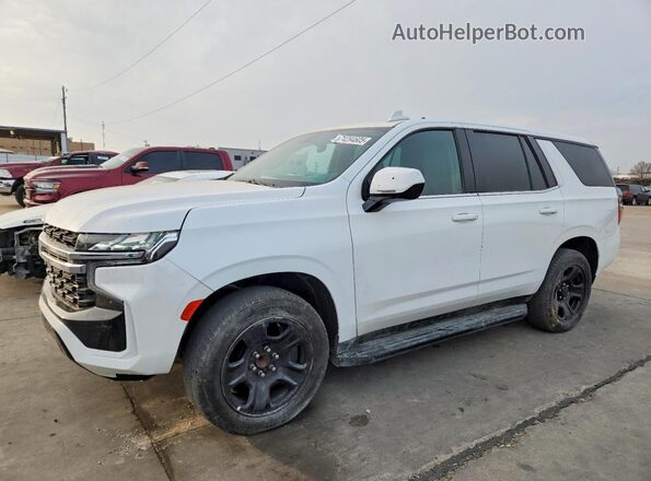 1GNSCLED8PR422334 2023 CHEVROLET TAHOE White Przód lewy
