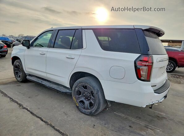 1GNSCLED8PR422334 2023 CHEVROLET TAHOE White Tył lewy