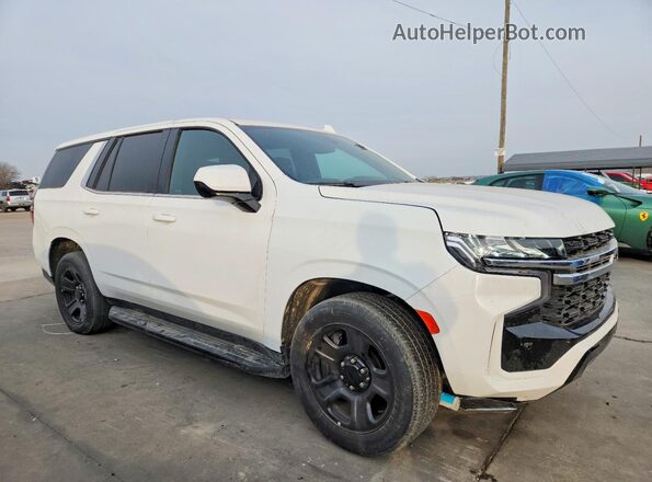 1GNSCLED8PR422334 2023 CHEVROLET TAHOE White Przód prawy