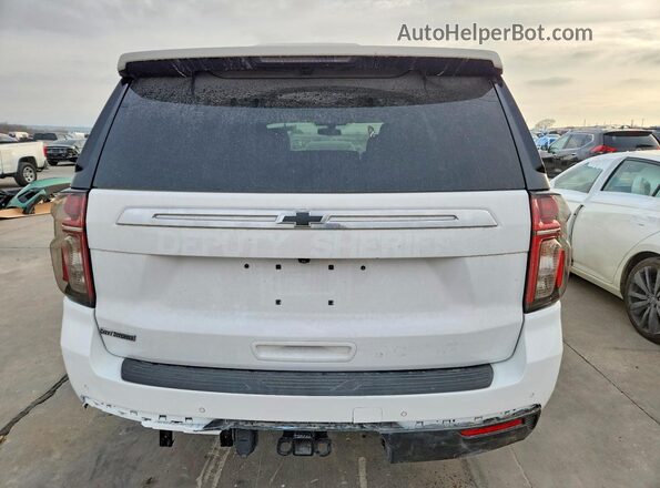 1GNSCLED8PR422334 2023 CHEVROLET TAHOE White Widok z tyłu