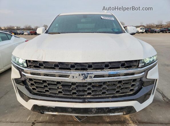 1GNSCLED8PR422334 2023 CHEVROLET TAHOE White Widok z przodu