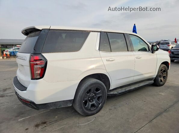 1GNSCLED8PR422334 2023 CHEVROLET TAHOE White Tył prawy