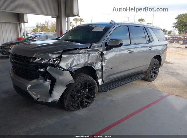 1GNSCMKD9PR230852 2023 CHEVROLET TAHOE Серый Передняя левая четверть