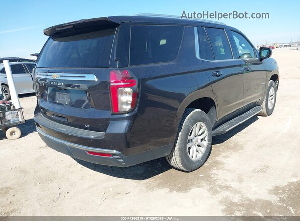 1GNSCNKD1PR419498 2023 CHEVROLET TAHOE Черный Задняя правая четверть