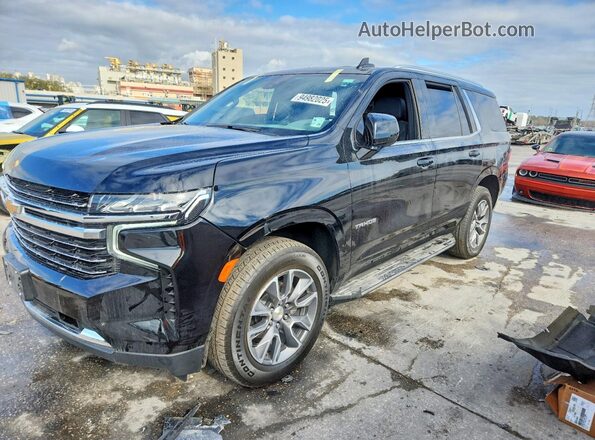 1GNSCNKD3RR239832 2024 CHEVROLET TAHOE Черный Передняя левая четверть