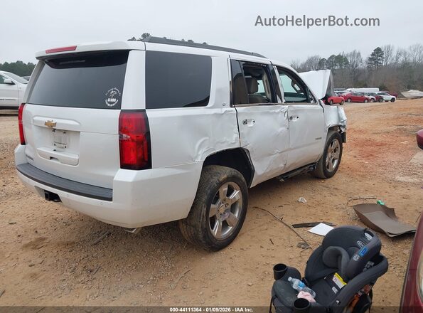 1GNSKBKC1HR182635 2017 CHEVROLET TAHOE Белый Задняя правая четверть