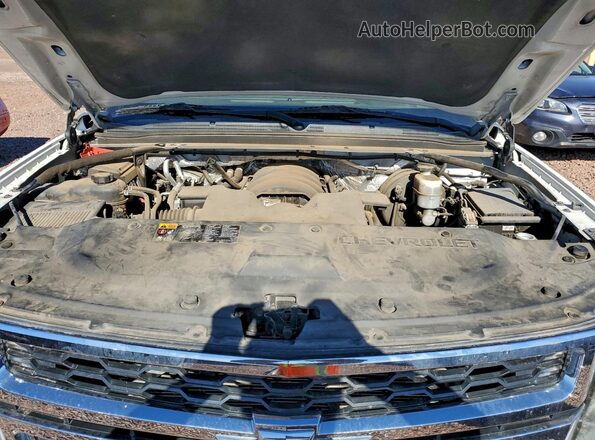 1GNSKBKC2GR404243 2016 CHEVROLET TAHOE Белый Вид задней части салона