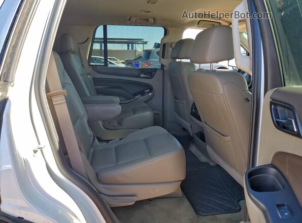 1GNSKBKC2GR404243 2016 CHEVROLET TAHOE Белый Вид задних сидений
