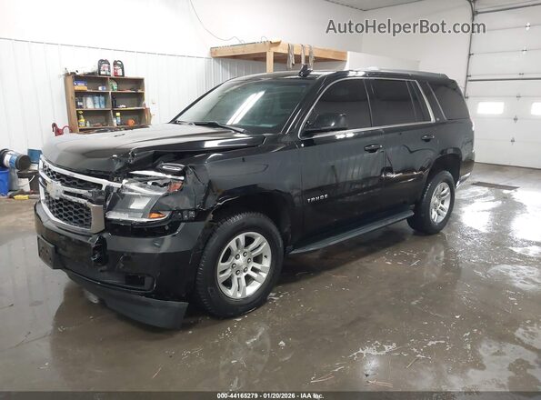 1GNSKBKC2KR332890 2019 CHEVROLET TAHOE Black Vista tres cuartos delantera izquierda