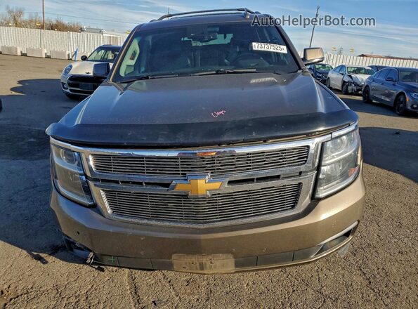 1GNSKBKC3GR130776 2016 CHEVROLET TAHOE Серый Вид спереди