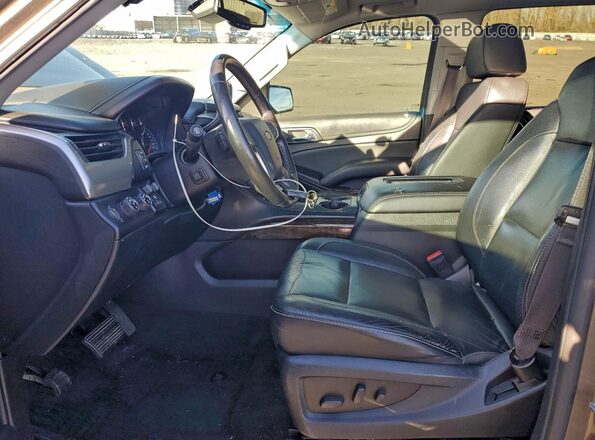 1GNSKBKC3GR130776 2016 CHEVROLET TAHOE Серый Вид салона спереди