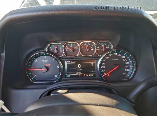 1GNSKBKC3GR130776 2016 CHEVROLET TAHOE Серый Вид щитка приборов
