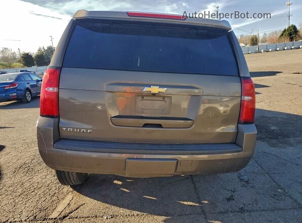 1GNSKBKC3GR130776 2016 CHEVROLET TAHOE Серый Вид сзади