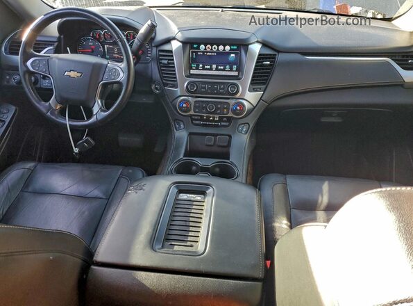 1GNSKBKC3GR130776 2016 CHEVROLET TAHOE Серый Вид панели приборов