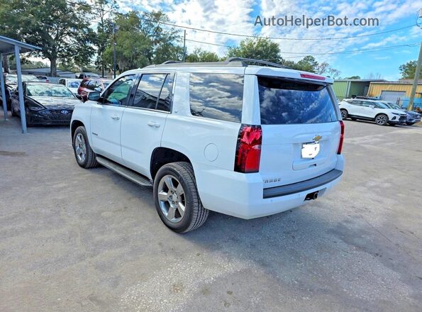1GNSKBKC7KR339060 2019 CHEVROLET TAHOE Белый Передняя правая четверть