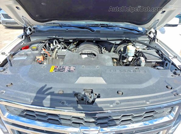 1GNSKBKC7KR339060 2019 CHEVROLET TAHOE Белый Вид панели приборов