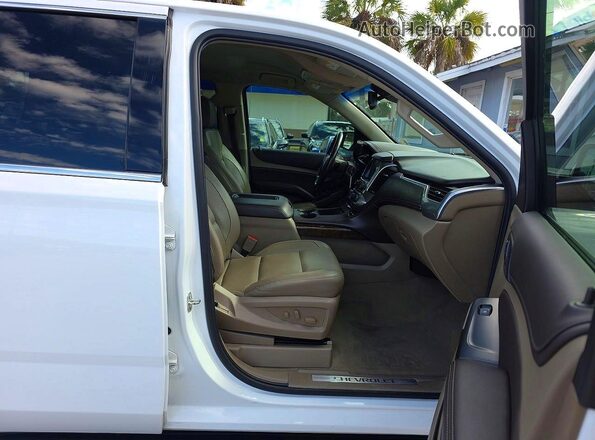 1GNSKBKC7KR339060 2019 CHEVROLET TAHOE Белый Вид сзади