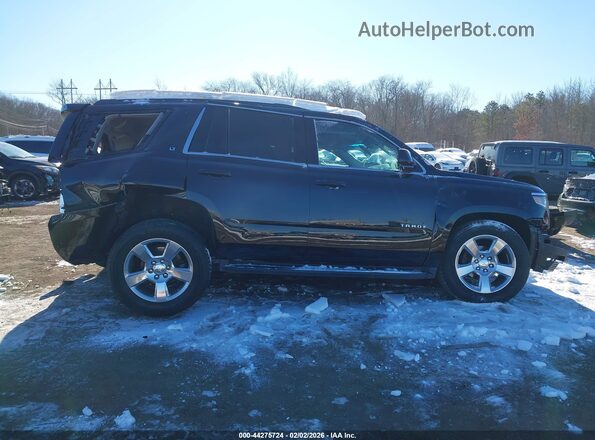 1GNSKBKC8JR249639 2018 CHEVROLET TAHOE Черный Вид задней части салона