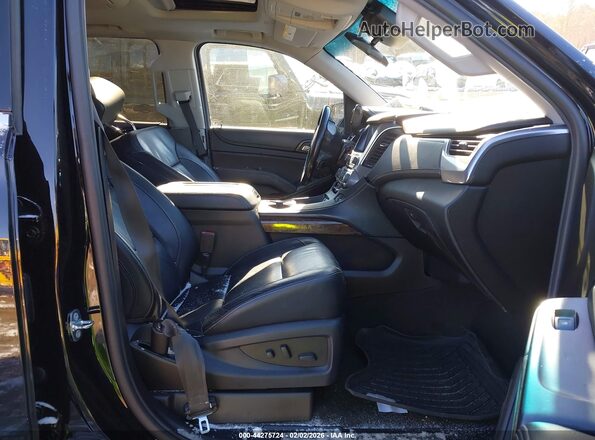 1GNSKBKC8JR249639 2018 CHEVROLET TAHOE Черный Вид салона спереди