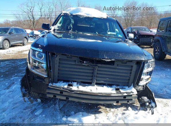 1GNSKBKC8JR249639 2018 CHEVROLET TAHOE Черный Вид щитка приборов