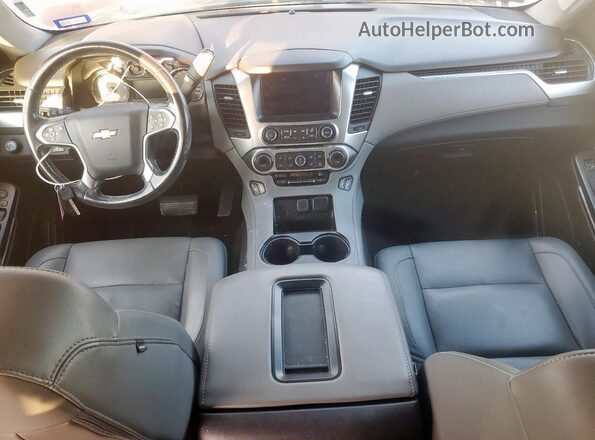 1GNSKBKC9GR237069 2016 CHEVROLET TAHOE Бордовый Вид панели приборов