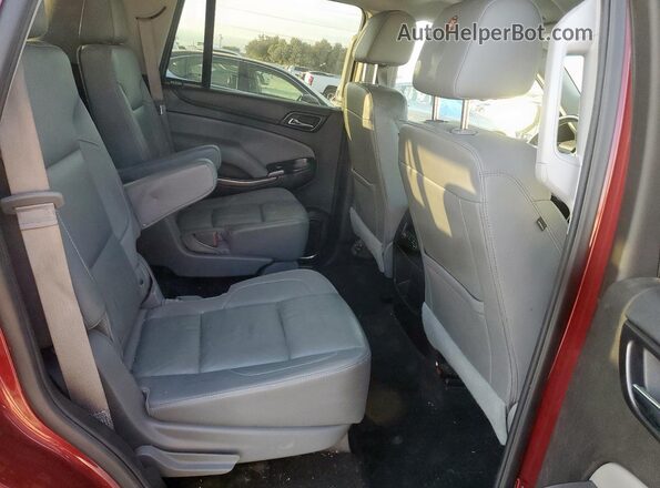 1GNSKBKC9GR237069 2016 CHEVROLET TAHOE Бордовый Вид задней части салона