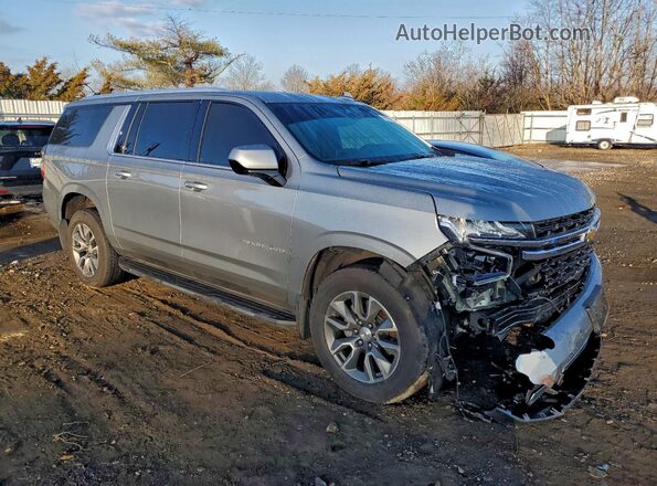 1GNSKBKD7RR156115 2024 CHEVROLET SUBURBAN Gray Delantero derecho