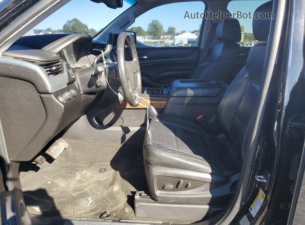 1GNSKCKC5GR249239 2016 CHEVROLET TAHOE Черный Вид салона спереди