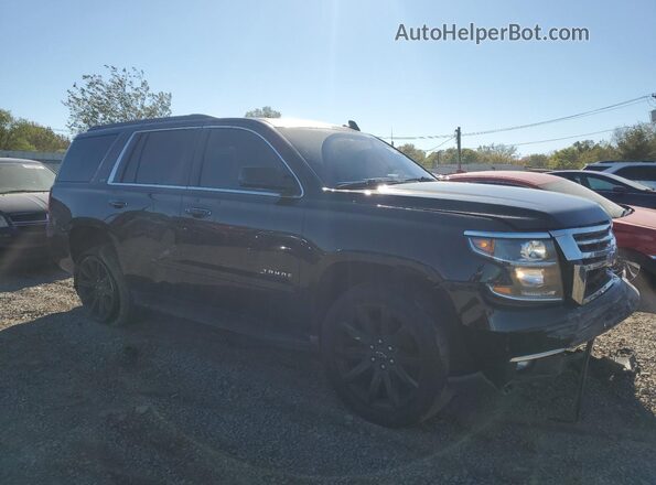 1GNSKCKC5GR249239 2016 CHEVROLET TAHOE Черный Передняя правая четверть