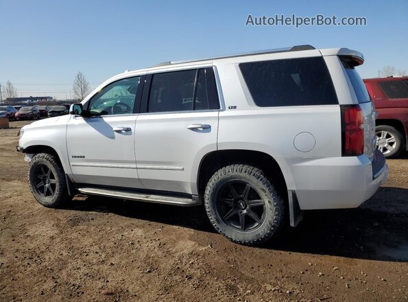 1GNSKCKC9GR282986 2016 CHEVROLET TAHOE Белый Задняя левая четверть