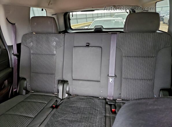 1GNSKDEC6GR325858 2016 CHEVROLET TAHOE Черный Вид задних сидений