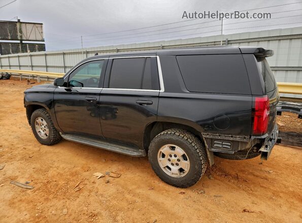1GNSKDEC6GR325858 2016 CHEVROLET TAHOE Черный Задняя левая четверть