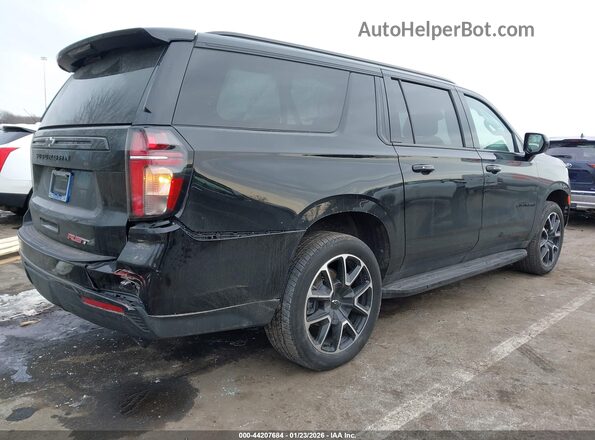 1GNSKEKD6PR220739 2023 CHEVROLET SUBURBAN Черный Задняя правая четверть