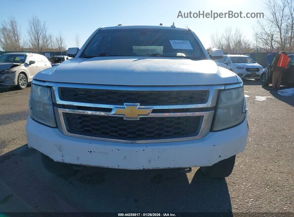 1GNSKFEC5HR267030 2017 CHEVROLET TAHOE Белый Вид щитка приборов