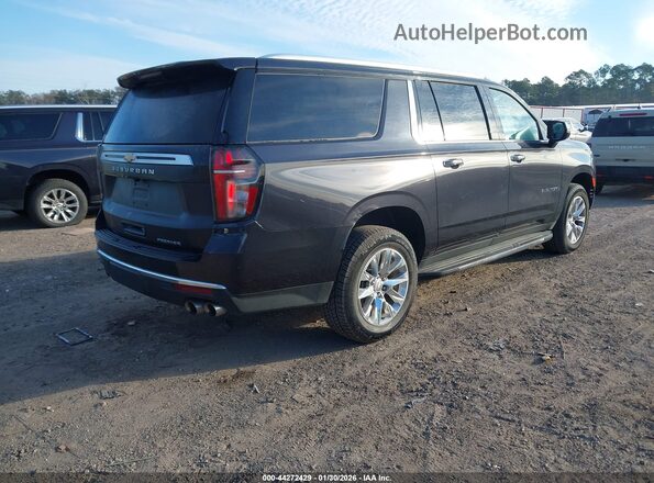 1GNSKFKD0PR378709 2023 CHEVROLET SUBURBAN Синий Задняя правая четверть