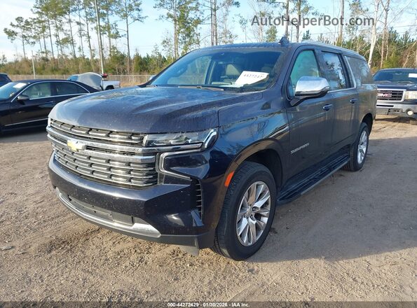 1GNSKFKD0PR378709 2023 CHEVROLET SUBURBAN Синий Передняя левая четверть