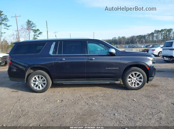 1GNSKFKD0PR378709 2023 CHEVROLET SUBURBAN Синий Вид задней части салона