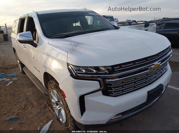1GNSKFKD4PR175077 2023 CHEVROLET SUBURBAN Белый Передняя правая четверть