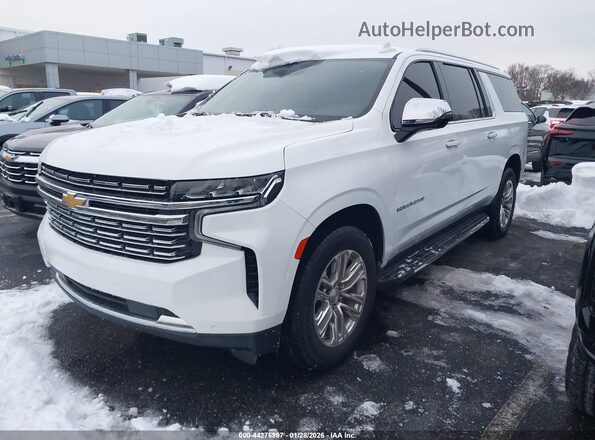 1GNSKFKDXPR264328 2023 CHEVROLET SUBURBAN White Przód lewy