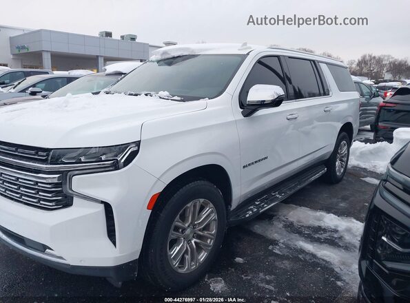 1GNSKFKDXPR264328 2023 CHEVROLET SUBURBAN White Widok z przodu