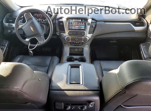 1GNSKHKC3LR186424 2020 CHEVROLET SUBURBAN Черный Вид панели приборов