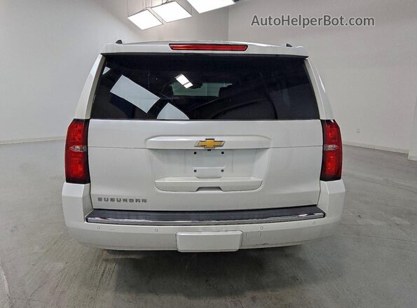 1GNSKJKC9GR274875 2016 CHEVROLET SUBURBAN Белый Вид сзади