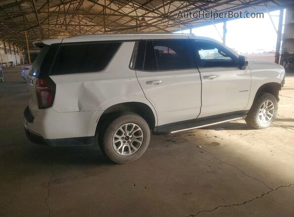 1GNSKNKD2PR292375 2023 CHEVROLET TAHOE Белый Задняя правая четверть