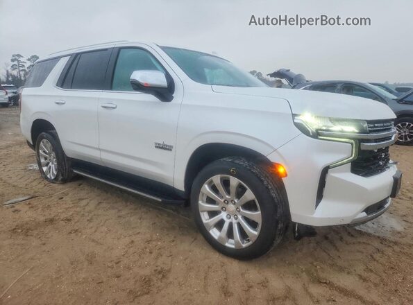 1GNSKSKD7PR556138 2023 CHEVROLET TAHOE Белый Передняя правая четверть