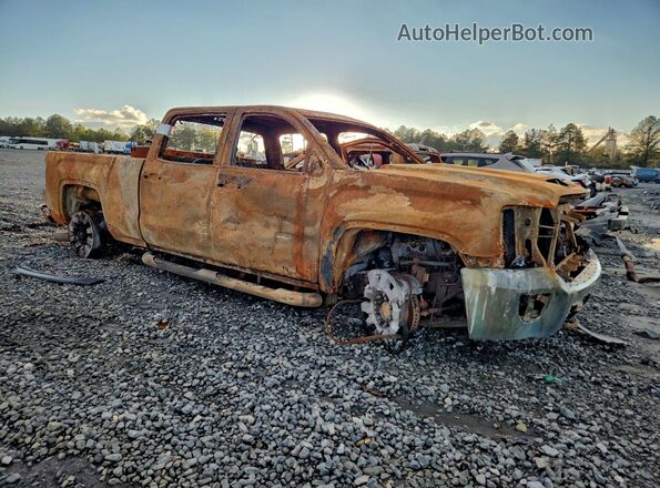 1GT12REY4JF196329 2018 GMC SIERRA Пожар Передняя правая четверть